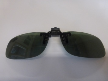 A&M Clip On Sunglasses Grey